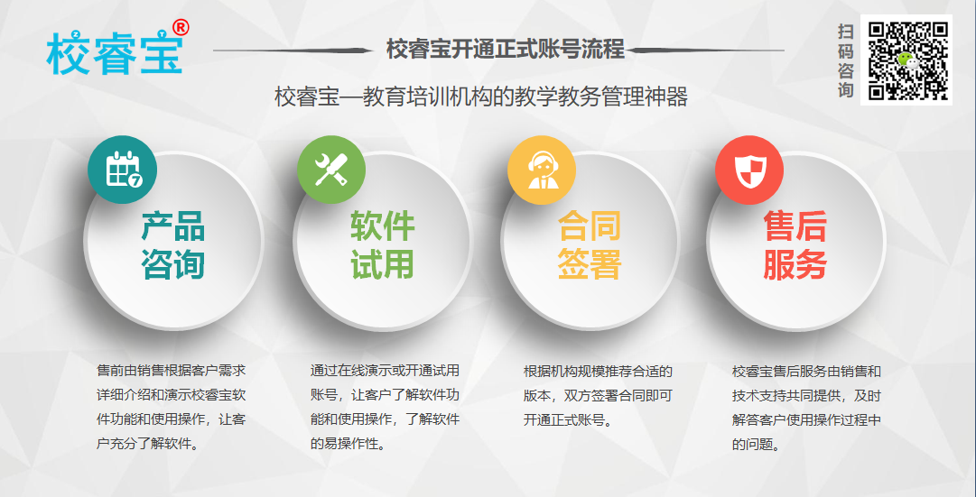 校睿宝学员课时管理软件