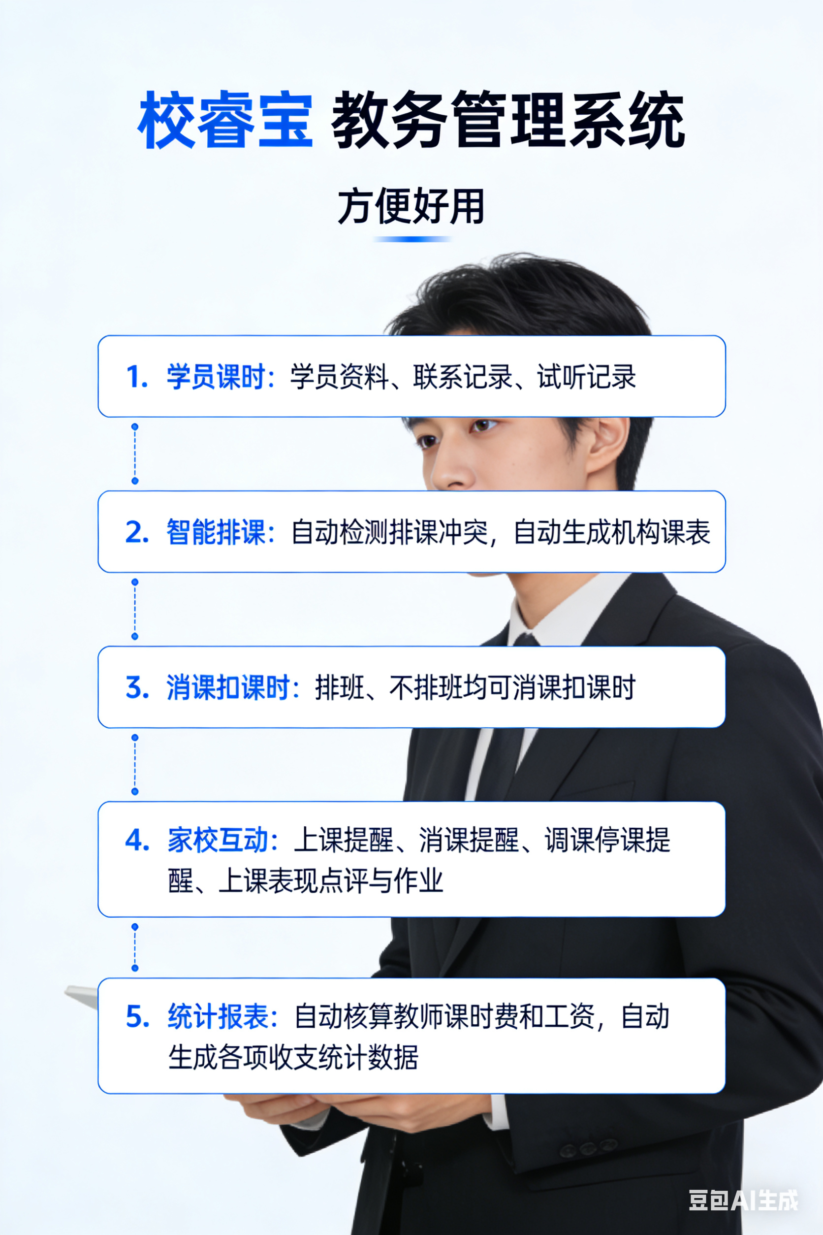 智能排班排课自动生成课表