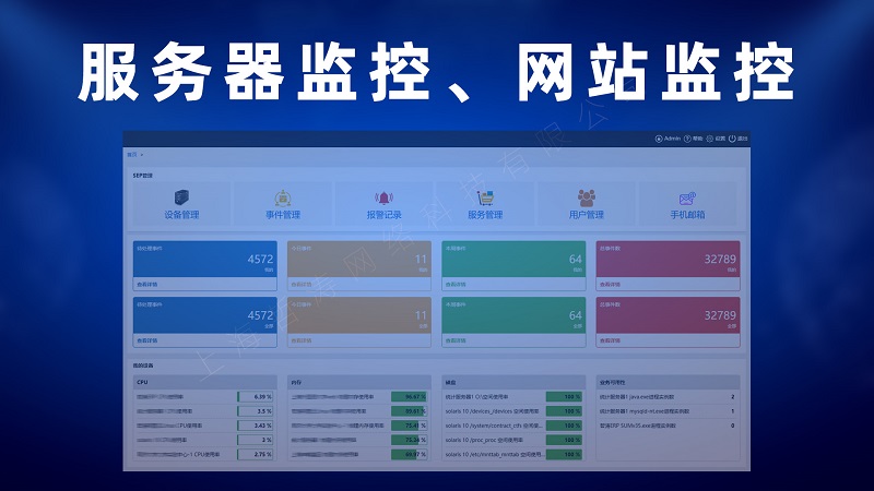 哲涛服务器监控软件，IT运维管理软件，CPU、内存、磁盘监控软件